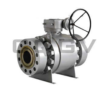 Metal hard seal ball valve