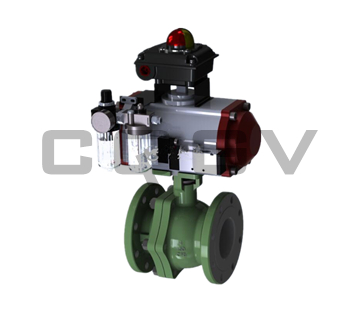 Floating Pneumatic ball valve